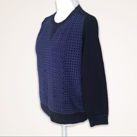 J Crew Eyelet Cut Out Sweater - Picture 3 of 7